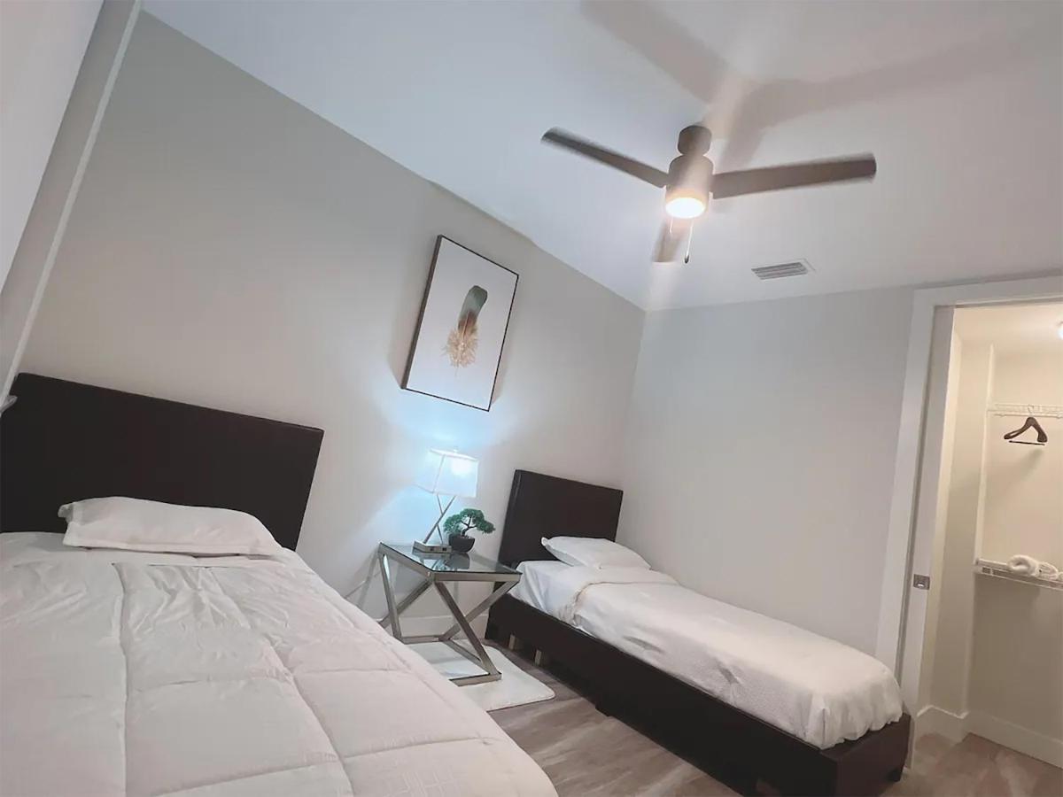 Lux Property Great For 1 To 8 Guests-Family Trip ,5Beds 2Rooms Staycation With Gym And Ev, Proximity To Downtown And Beaches 웨스트 팜 비치 외부 사진